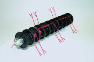 Messer eines Vertikutierers