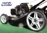 BENZIN RASENMÄHER 53 cm Vario Antrieb 5,5 HONDA GCV160 Mulchen Fangkorb -