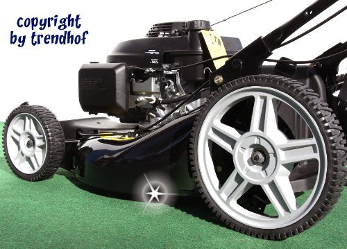 » BENZIN RASENMÄHER 53 cm Vario Antrieb 5,5 HONDA GCV160 Mulchen Fangkorb