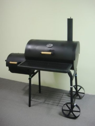 32kg - KIUG® XL Smoker LAGUNA SECA / BBQ GRILLWAGEN Holzkohle Grill Grillkamin ca. 1,5 mm Stahl PROFI-QUALITÄT OGA032 - 