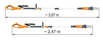 ATIKA Hochentaster Teleskop-Kettensäge Astsäge KSH 710 SDS NEUES MODELL ***NEU*** - 