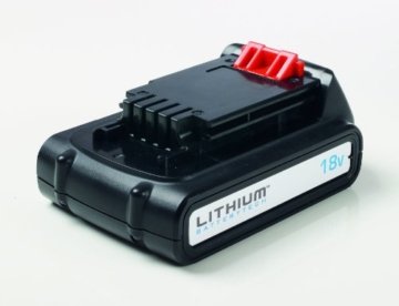 Black + Decker 18V 1.5Ah Lithium Akku und Schnell-Ladegerät, für alle Black+Decker Elektrogeräte, BL1518FC - 