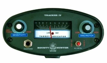 Bounty Hunter Tracker IV Metalldetektor Metallsuchgerät mit Metallfilterfunktion - 