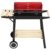 Broilmaster Grill, BBQ Grillwagen mit Feuerbox, schwarz / rot, 83 x 77,5 x 39,5 cm, BBQS10 - 