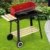 Broilmaster Grill, BBQ Grillwagen mit Feuerbox, schwarz / rot, 83 x 77,5 x 39,5 cm, BBQS10 - 