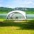 Coleman Pavillon Event Shelter, hellgrau/grün, 450 x 450 x 228 cm - 