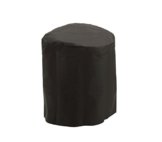 Dehner Abdeckhaube Kugelgrill Little Joe, Ø 45 cm, Polyester, schwarz -