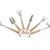 Dehner Blumenkelle mit Holzgriff, Länge 33.5 cm, Holz/Edelstahl - 