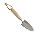 Dehner Blumenkelle mit Holzgriff, Länge 33.5 cm, Holz/Edelstahl -
