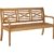 Dehner Gartenbank Samoa, 3-Sitzer, ca. 150 x 60 x 90 cm, FSC Akazienholz, natur -