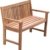 Dehner Kinderbank Peter, ca. 80 x 60 x 41 cm, FSC Akazienholz, natur -