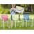 Dehner Kindersessel Flip, ca. 58 x 42 x 37 cm, Stahlrohr-Gestell, Kunststoffgewebe, pink - 