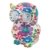 Dehner Solarleuchte Eule, ca. 15 x 12 x 10.5 cm, Polyresin, bunt -