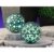 Dehner Solarleuchte Kugel Blume mit Farbwechsel, Ø 15 cm, Metall - 