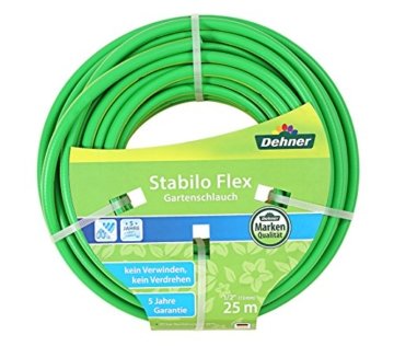 Dehner Stabilo Flex Gartenschlauch, 25 m, 1/2 Zoll -