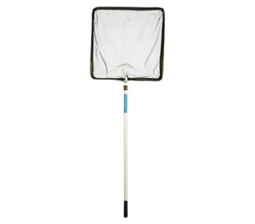 Dehner Teichkescher mit Teleskopstiel, quadratisch, ca. 40 x 40 cm -