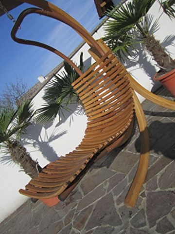 DESIGN Hängeliege 'NAVASSA-SEAT' aus Holz Lärche mit Auflage (OHNE Gestell) von AS-S - 
