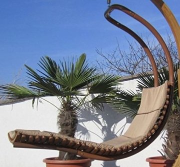 DESIGN Hängeliege 'NAVASSA-SEAT' aus Holz Lärche mit Auflage (OHNE Gestell) von AS-S -