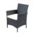 EBS® Polyrattan Gartenmöbel set Gartengarnitur Sitzgruppe Lounge Garnitur 1 Tisch 3 Stühle Weiß Sitzkissen - 