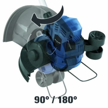 Einhell BG-ET 5529 Elektro-Rasentrimmer, 550 Watt, 1,4 mm Schneidfaden, 290 mm Schnittkreis, halbautomatische Fadennachführung - 