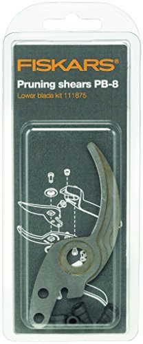 Fiskars Klinge, Untere für Profi Gartenscheren PB-8, grau, 5.3x1.3x0.3 cm, 1020206 - 