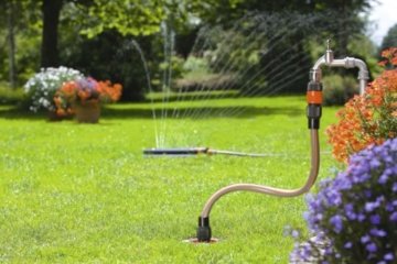 Gardena 8255-20 Sprinklersystem Start-Set für Garten-Pipeline - 