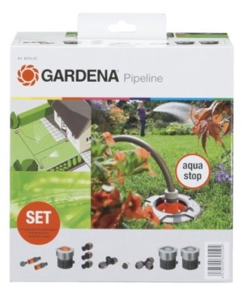 Gardena 8255-20 Sprinklersystem Start-Set für Garten-Pipeline -