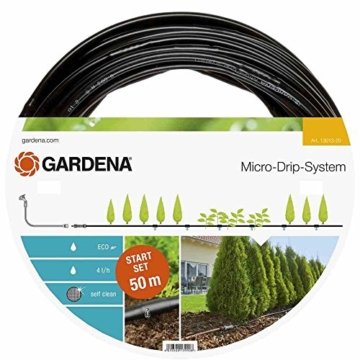 Gardena Micro-Drip-System Start-Set Pflanzreihen L, braun -