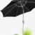Gartenfreude Sonnenschirm, Durchmesser 270 cm, UV 50+, 270 x 270 x 245 cm, schwarz, 4900-1000-102 - 