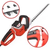 HECHT Elektro-Heckenschere 610 Strauch-Schere (600 Watt, 68 cm Schwertlänge und 24 mm Ø Schnittstärke) -