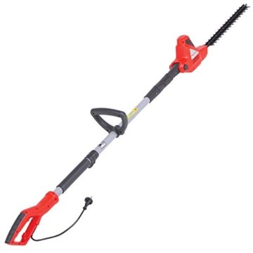 HECHT Elektro-Teleskop-Heckenschere 640 Motorheckenschere (Schnittlänge 405 mm, 450 Watt) - 