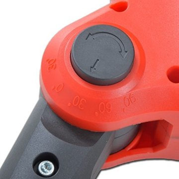 HECHT Elektro-Teleskop-Heckenschere 640 Motorheckenschere (Schnittlänge 405 mm, 450 Watt) - 