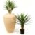 Künstliche Yucca Rostrata mit 90 Blättern, DELUXE, 80 cm - Kunstbusch / Yucca Kunstpflanze - artplants - 