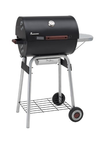 Landmann Holzkohle - Grillwagen black taurus 440, Schwarz, 81 x 49 x 104 cm -