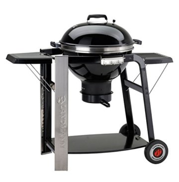 Landmann Holzkohle-Kugelgrill Black Pearl Select, Schwarz, 145 x 65 x 114 cm -