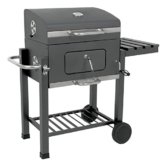 Luxus Grillwagen "Butternut", Holzkohle Barbecue Grill, Smoker -