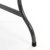 Partytisch Klapptisch Gartentisch Rattan-Optik 180 x 75 cm schwarz stabil Esstisch Buffettisch Tragegriff bis 170 kg - 