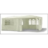 Pavillon Festzelt Gartenpavillon Bierzelt inkl. 6 abnehmbaren Seiten wasserabweisend mit Farbwahl 3 x 6m -