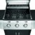 Profi Cook Grill PC-GG 1057, schwarz - 