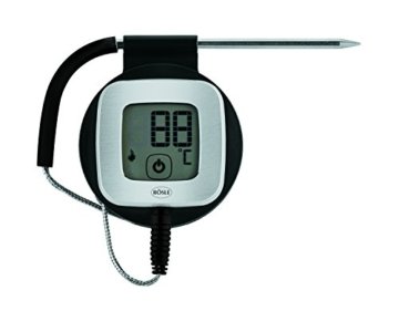 Rösle 25096 Kerntemperaturmesser Bluetooth, schwarz -