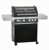 Rösle Gasgrill, BBQ-Station Videro G4, schwarz, 138 x 60 x 118 cm, 25307 -