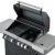 Rösle Gasgrill, BBQ-Station Videro G4, schwarz, 138 x 60 x 118 cm, 25307 - 