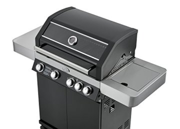 Rösle Gasgrill, BBQ-Station Videro G4, schwarz, 138 x 60 x 118 cm, 25307 - 