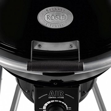 Rösle Kugelgrill No. 1 AIR F60 der Holzkohle-Griller mit dem patentiertem Air Control System in AKTION - 
