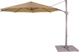 Schneider Schirm Athen sand, circa 330 cm, 8-teilig, rund beige -