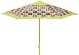 Schneider Schirm Puntito grün, circa 220 cm Durchmesser, 6-teilig, rund mehrfarbig -