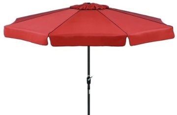 Schneider Sonnenschirm Amalfi, terracotta, ca. 300 cm Ø, 8-teilig, rund -