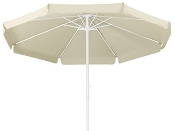 Schneider Sonnenschirm Pisa, natur, ca. 300 cm Ø, 8-teilig, rund -