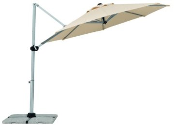Schneider Sonnenschirm Samos, natur, ca. 300 cm Ø, 8-teilig, rund - 
