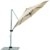 Schneider Sonnenschirm Samos, natur, ca. 300 cm Ø, 8-teilig, rund - 